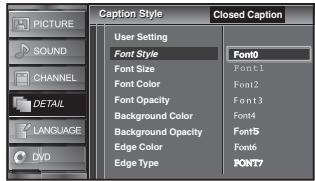 SYLVANIA LD195SSX - Font Style - 1