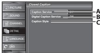 SYLVANIA LD195SSX - Closed Caption - 12