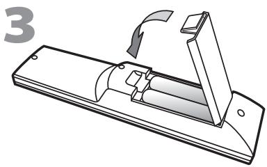 SYLVANIA LD195SSX - l Installing the Batteries - 3