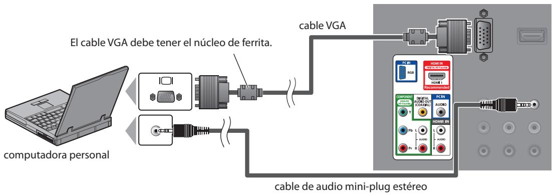 SYLVANIA LD195SSX - [Conexión de PC] - 1