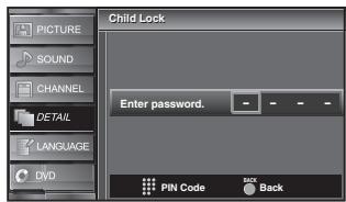 SYLVANIA LD195SSX - Use [the Number buttons] to enter the 4-digit numbers for your PIN Code. - 11