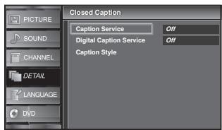 SYLVANIA LD195SSX - Caption Service - 2