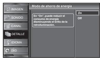 SYLVANIA LD195SSX - l Modo de Ahorro de Energía - 7