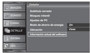 SYLVANIA LD195SSX - Información sobre el Software Actual - 5