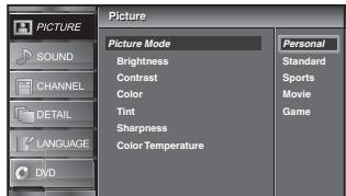 SYLVANIA LD195SSX - Picture Mode - 5