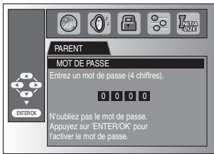 SYLVANIA LD195SSX - Changement de mot de passage - 4