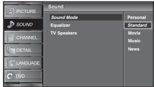 SYLVANIA LD195SSX - Sound Mode - 4