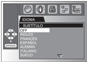 SYLVANIA LD195SSX - Ajuste de Idioma en DVD - 12