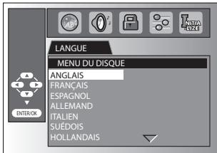SYLVANIA LD195SSX - Réglage de la Langue du DVD - 5