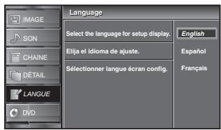 SYLVANIA LD195SSX - Sélection de la Langue - 11