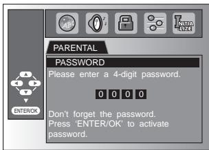 SYLVANIA LD195SSX - To change the password - 4