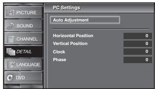 SYLVANIA LD195SSX - PC Settings - 16