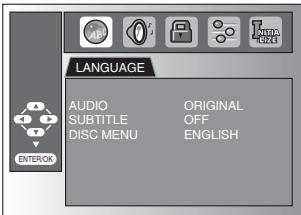 SYLVANIA LD195SSX - DVD Language Setting - 11