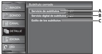 SYLVANIA LD320SSX - Subtítulo Cerrado - 6