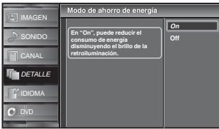 SYLVANIA LD320SSX - √ Modo de Ahorro de Energía - 7