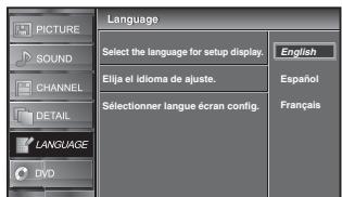 SYLVANIA LD320SSX - √ Language Selection - 5