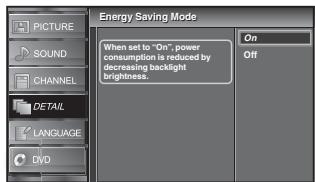 SYLVANIA LD320SSX - √ Energy Saving Mode - 7