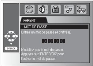 SYLVANIA LD320SSX - Changement de mot de passe - 3