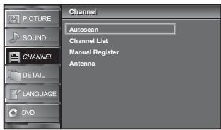 SYLVANIA LD320SSX - Autoscan - 4