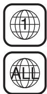 SYLVANIA LD320SSX - Region Codes - 1