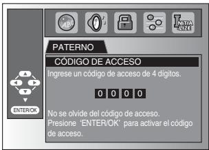SYLVANIA LD320SSX - Cambio de la contraseña - 4