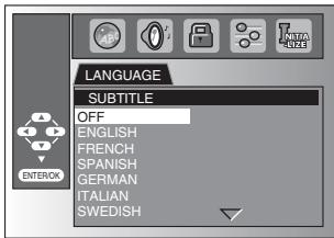 SYLVANIA LD320SSX - ☑ DVD Language Setting - 7