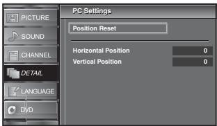SYLVANIA LD320SSX - PC Settings - 7