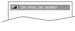 SYLVANIA LD320SSX - Presione [Cursor ▲/▼] para ajustar el nivel de negro. - 2