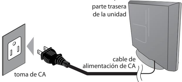 SYLVANIA LD320SSX - Enchufe el Cable Alimentador de CA - 1