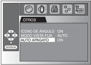 SYLVANIA LD320SSX - AUTO APAGATO (Predeterminado: ON) - 2