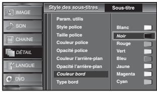 SYLVANIA LD320SSX - Couleur bord - 1