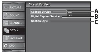 SYLVANIA LD320SSX - √ Closed Caption - 6