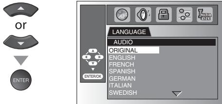 SYLVANIA LD320SSX - ☑ DVD Language Setting - 5