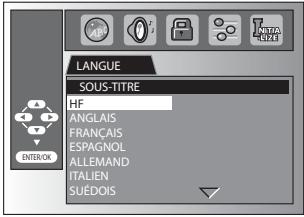 SYLVANIA LD320SSX - Réglage de la Langue du DVD - 12