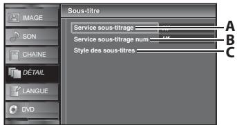 SYLVANIA LD320SSX - Sous-titres - 6