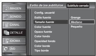 SYLVANIA LD320SSX - Tamaño fuente - 1