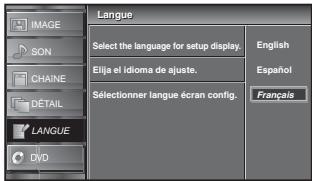 SYLVANIA LD320SSX - ☑ Sélection de la Langue - 5