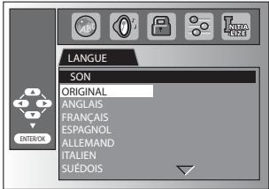 SYLVANIA LD320SSX - Réglage de la Langue du DVD - 10