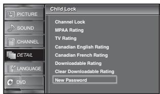 SYLVANIA LD320SSX - New Password - 2