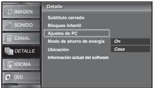 SYLVANIA LD320SSX - Ajustes de PC - 5