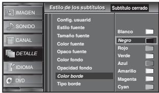 SYLVANIA LD320SSX - Color borde - 1