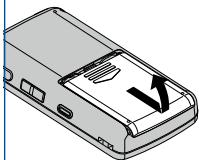 OLYMPUS DP-20 - Insertion des piles - 1