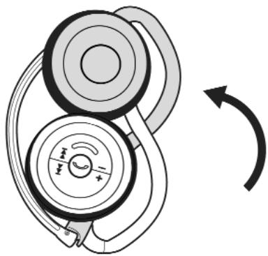 B-SPEECH CALYPSO - Plier et déplier le casque d'écoute - 2