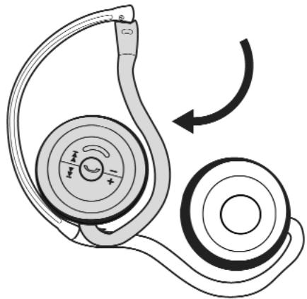 B-SPEECH CALYPSO - Abrindo e Recolhendo os Auscultadores - 1