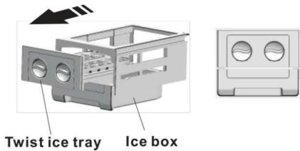 BRANDT BFD663ZNX - Bac à glaçonsouple - 1
