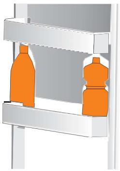 BRANDT BFD663ZNX - Balconnets de porte - 2