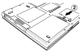 MAXDATA PRO 8000X - Installation de la batterie - 2