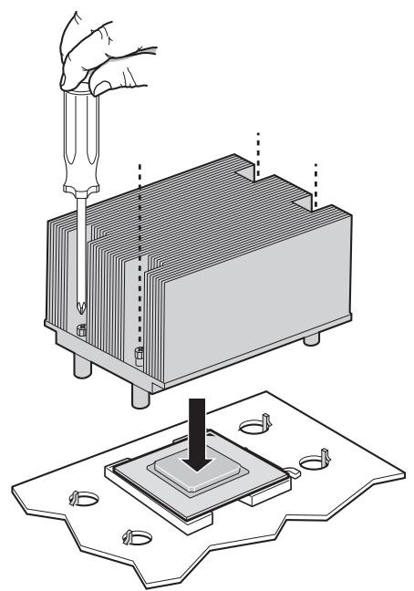 MAXDATA SERVER PLATINUM 1500 IR M6 - Installation de dissipateur(s) thermique(s) - 1