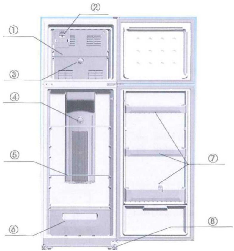 BRANDT BFD672MNW - ONDERDELENLIJST (Optie) - 1