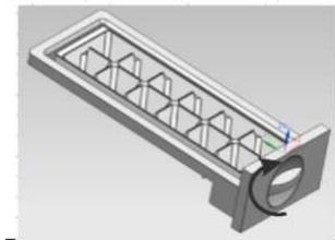 BRANDT BFD672MNX - ICE TRAY - 5